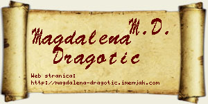 Magdalena Dragotić vizit kartica
